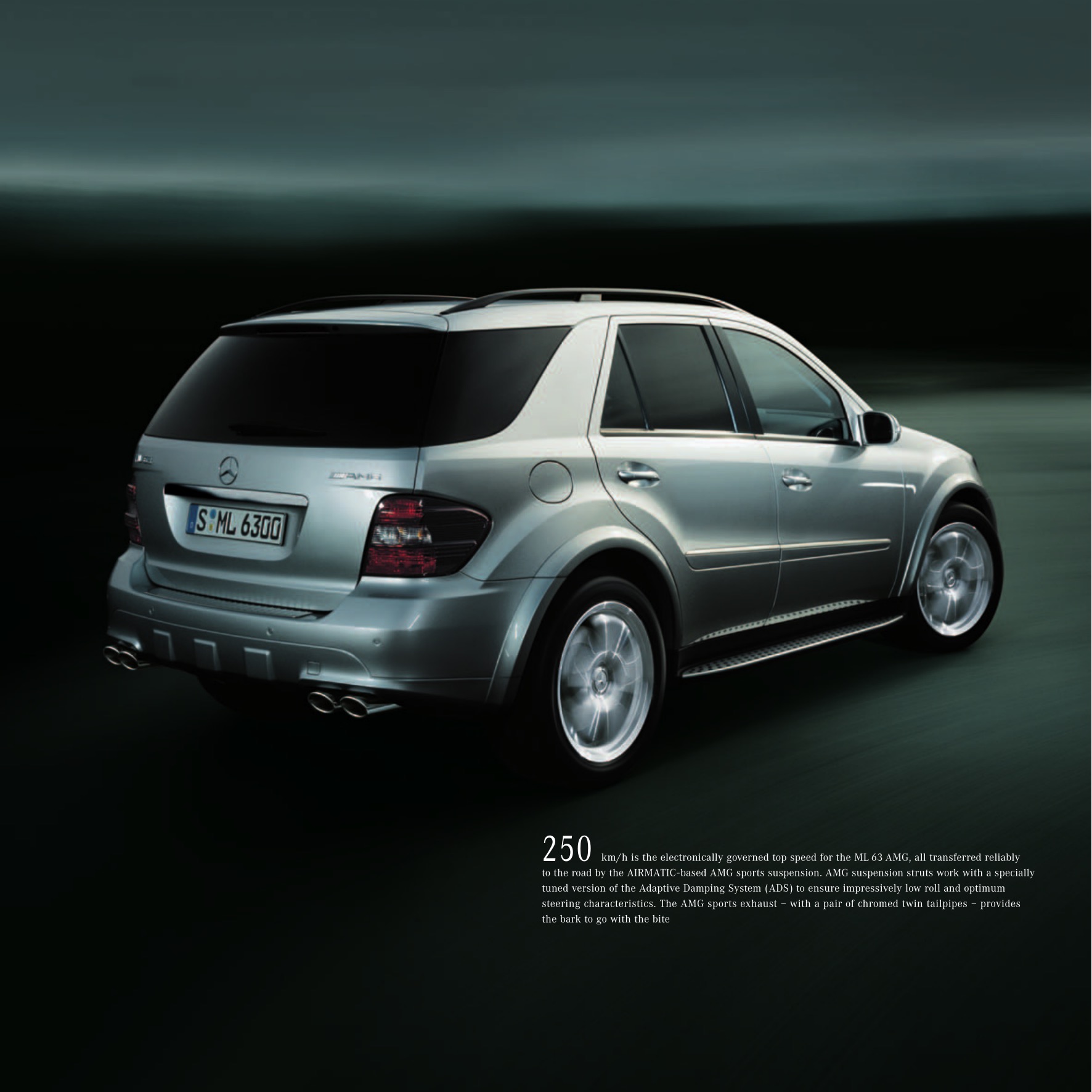 2006 Mercedes-Benz ML-Class AMG Brochure Page 1